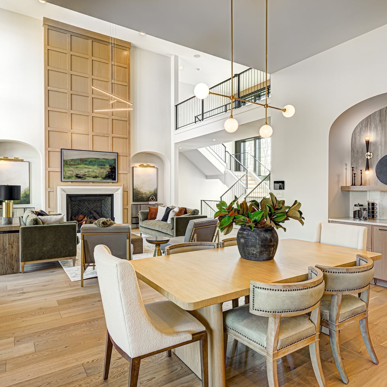 Custom Holiday Farm Interior | Old Town Design Group