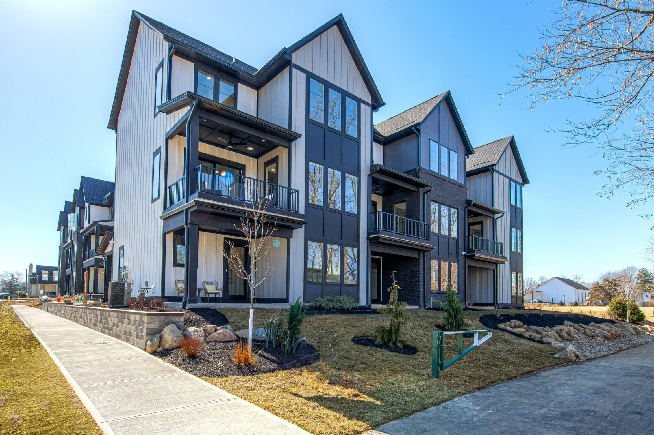 Three Story Townhome Westfield | Old Town Design Group