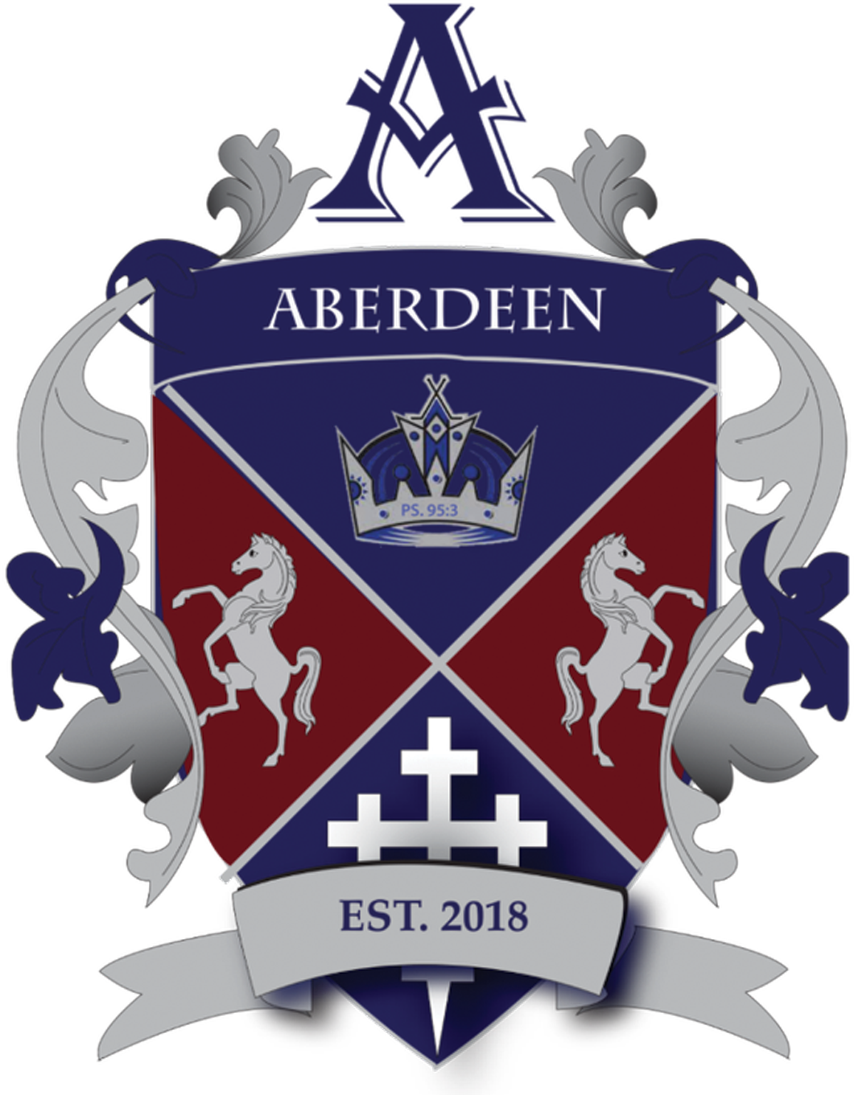 Aberdeen high school crest.