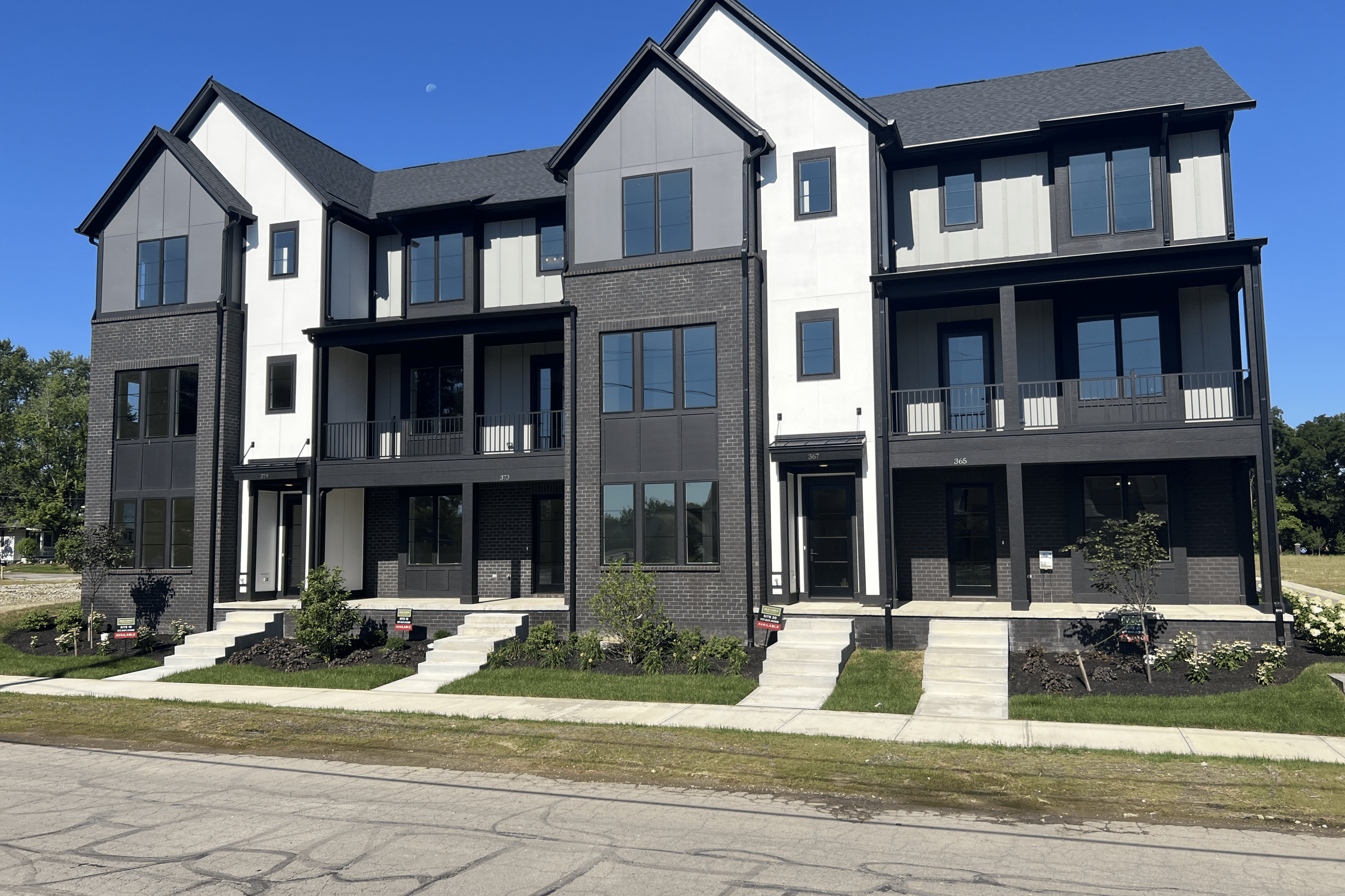 3-Story Townhome Westfield | Old Town Design Group